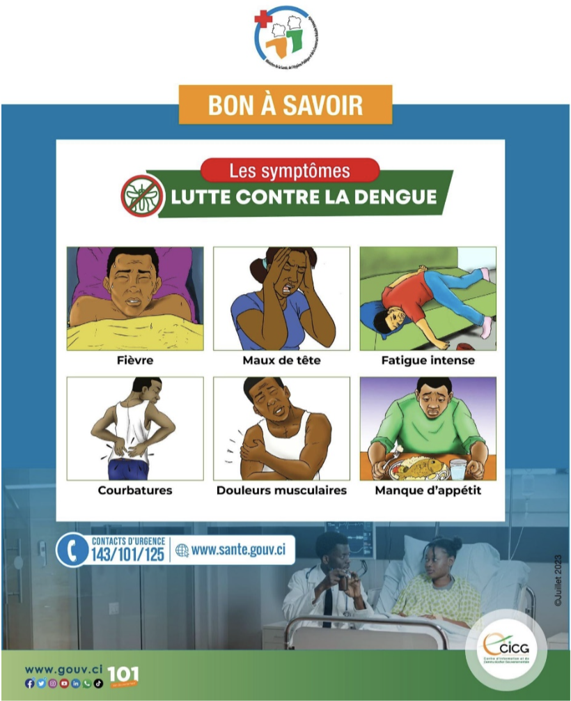 Epidémie de dengue en Côte d’Ivoire